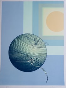 Rita Simon Ariadne Hand Signed Screenprint