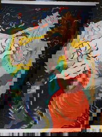 Sandro Chia Untitled #2 Hand Signed Etching