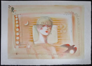 William Baggett Ultimate Dream Hand Signed Lithograph