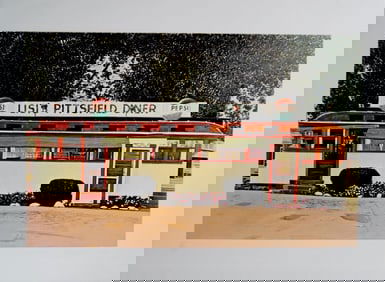 John Baeder Lisi’s Pittsfield Diner Hand Signed Screenprint