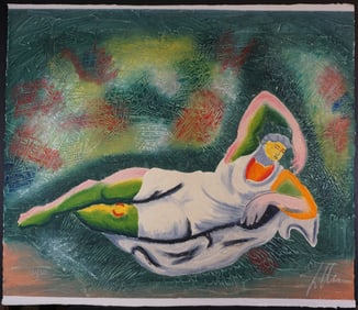 Sandro Chia Untitled #4 Hand Signed Etching