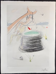 Salvador Dali Our Historical Heritage Joseph Hand Signed Numbered Etching