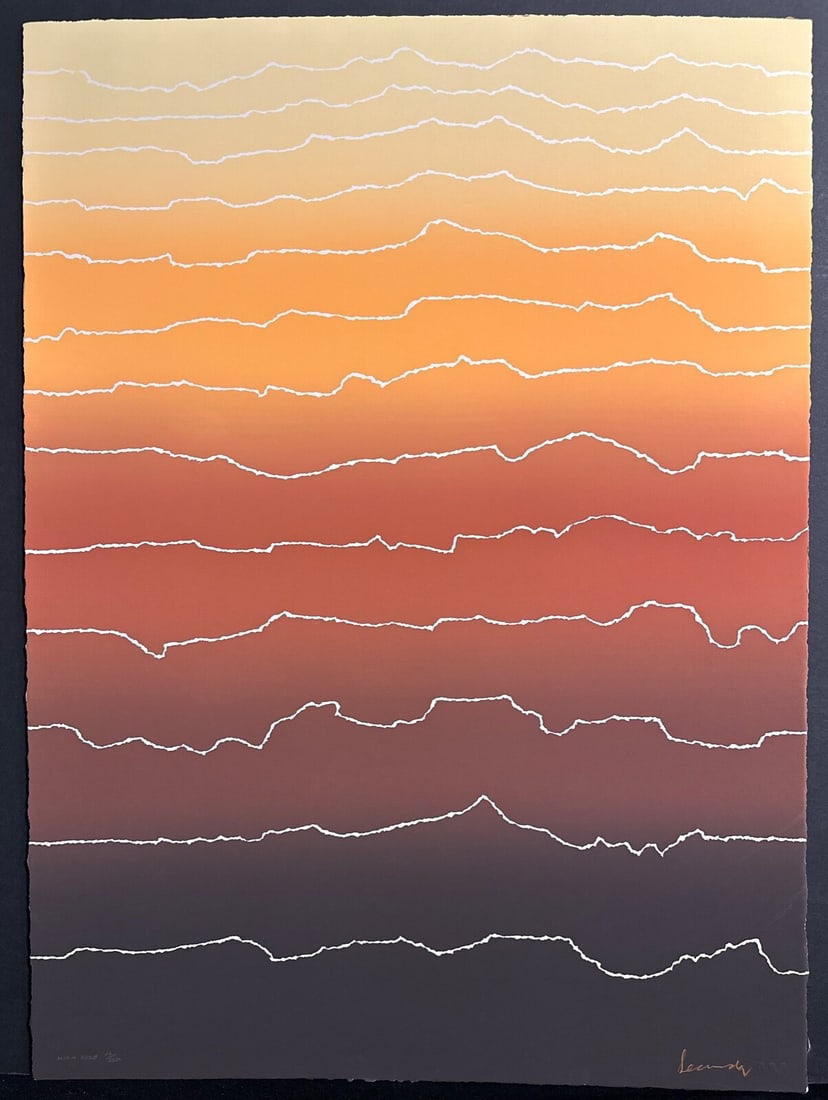 Arthur Secunda High Rise Hand Signed Screenprint (1 of 2)