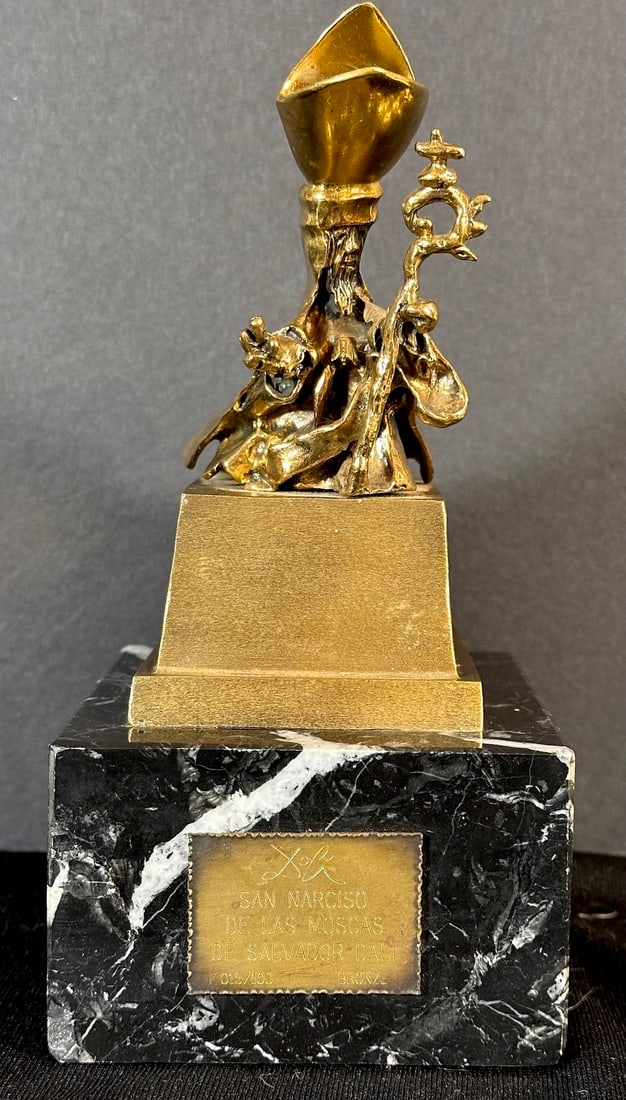 Salvador Dali Saint Narcissus of The Flies Bronze Sculpture (1 of 5)