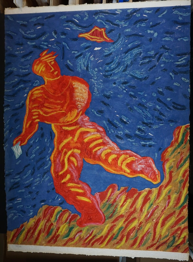 Sandro Chia Untitled #3 Hand Signed Etching (1 of 3)
