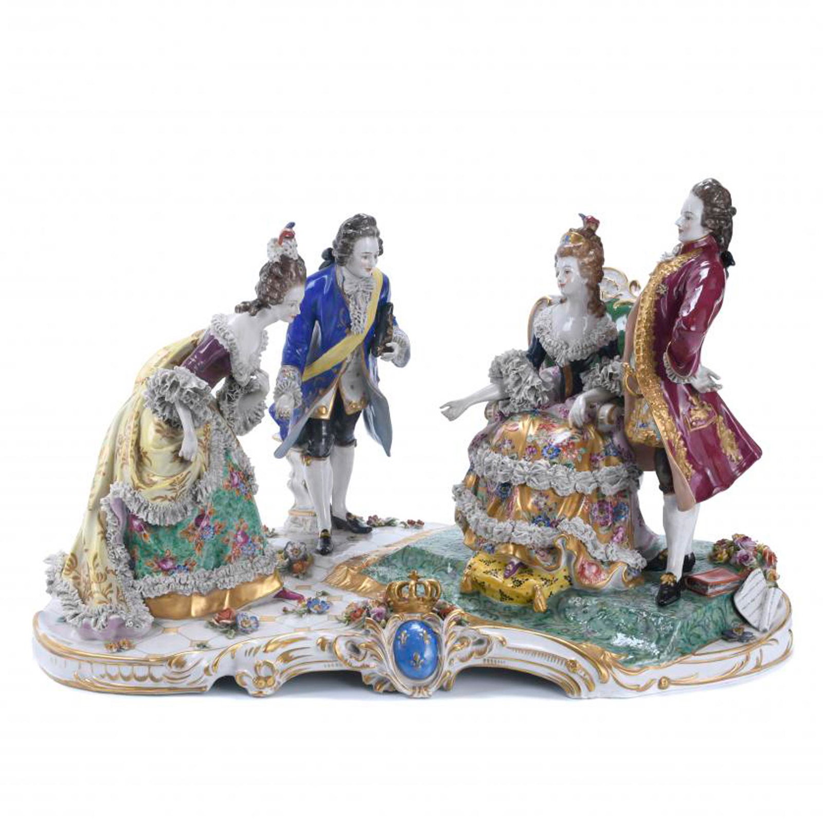 "GALLANT SCENE", GERMAN GROUP, SECOND HALF OF THE 20TH (1 of 11)