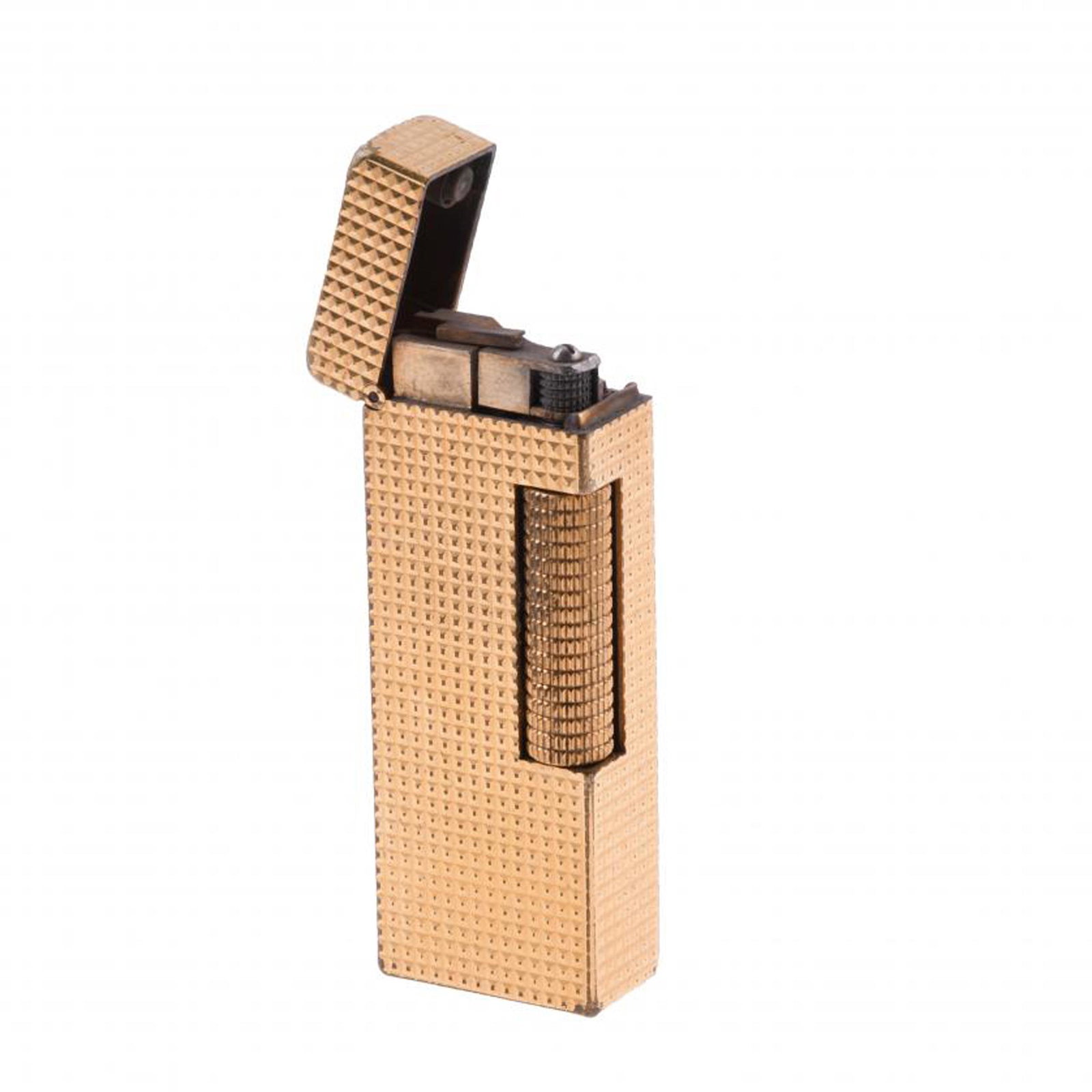 DUPONT. LIGHTER.: Plated in gold.