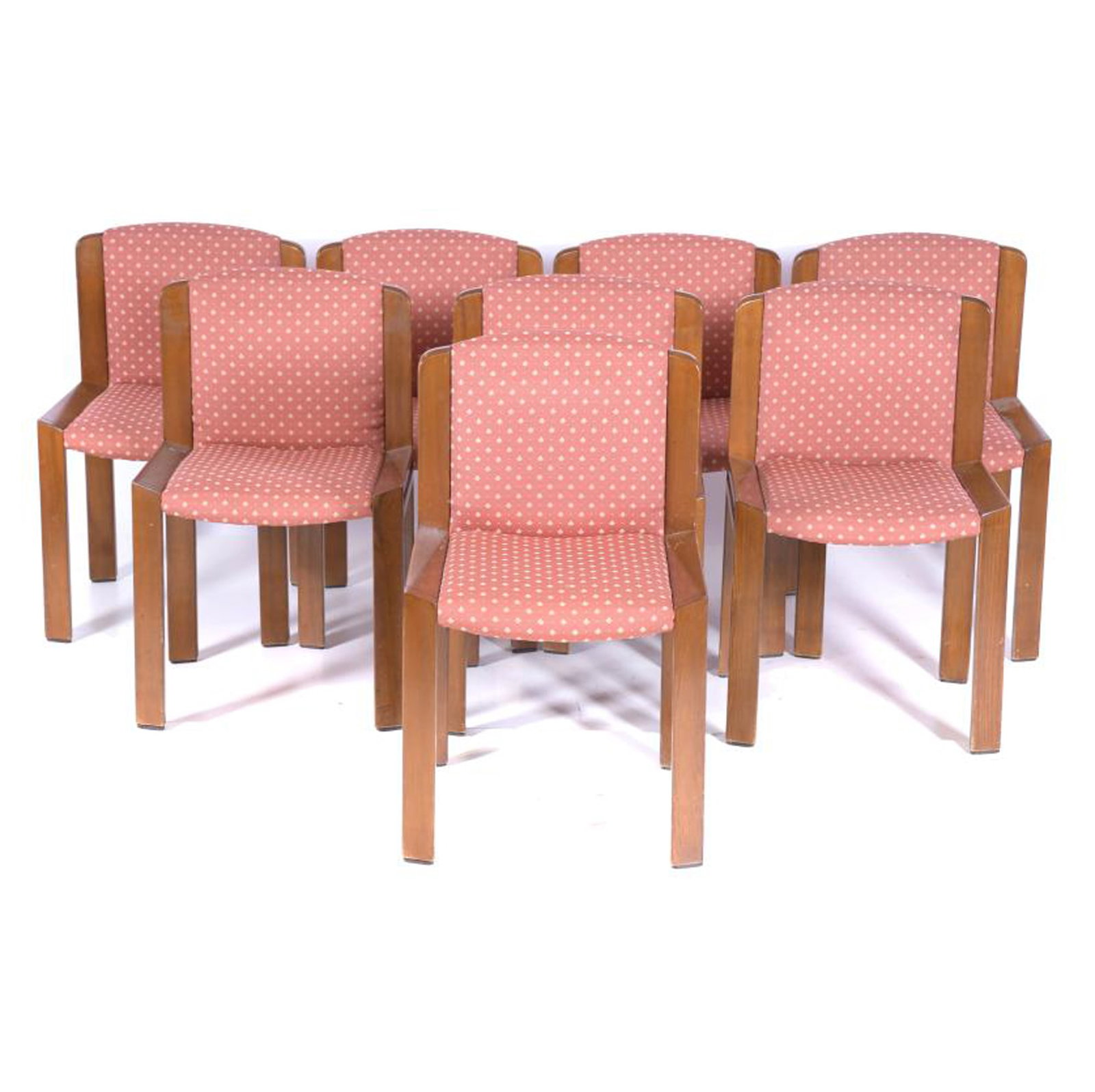 JOE COLOMBO. EIGHT CHAIRS MOD. 300 FOR POZZI. (1 of 5)
