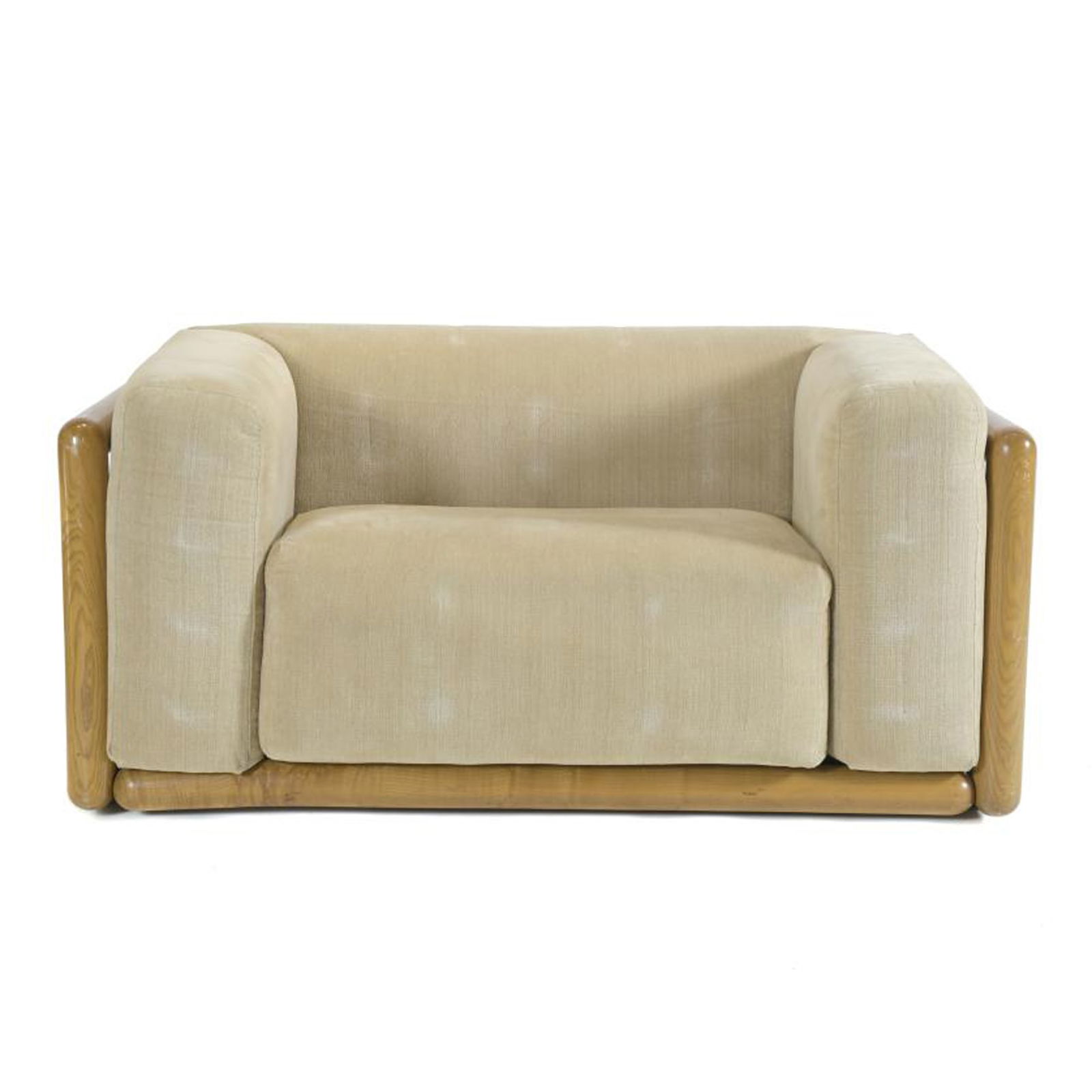 CARLO SCARPA (1906-1978) "CORNARO" ARMCHAIR, 1970'S. (1 of 8)