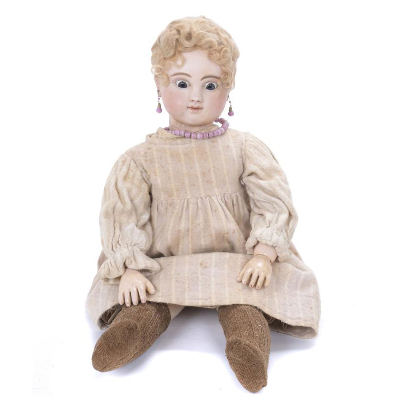 JULES NICHOLAS STEINER (1832-1902). PORCELAIN DOLL. FIGURE NO. 5. CIRCA 1889-1890 (1 of 5)