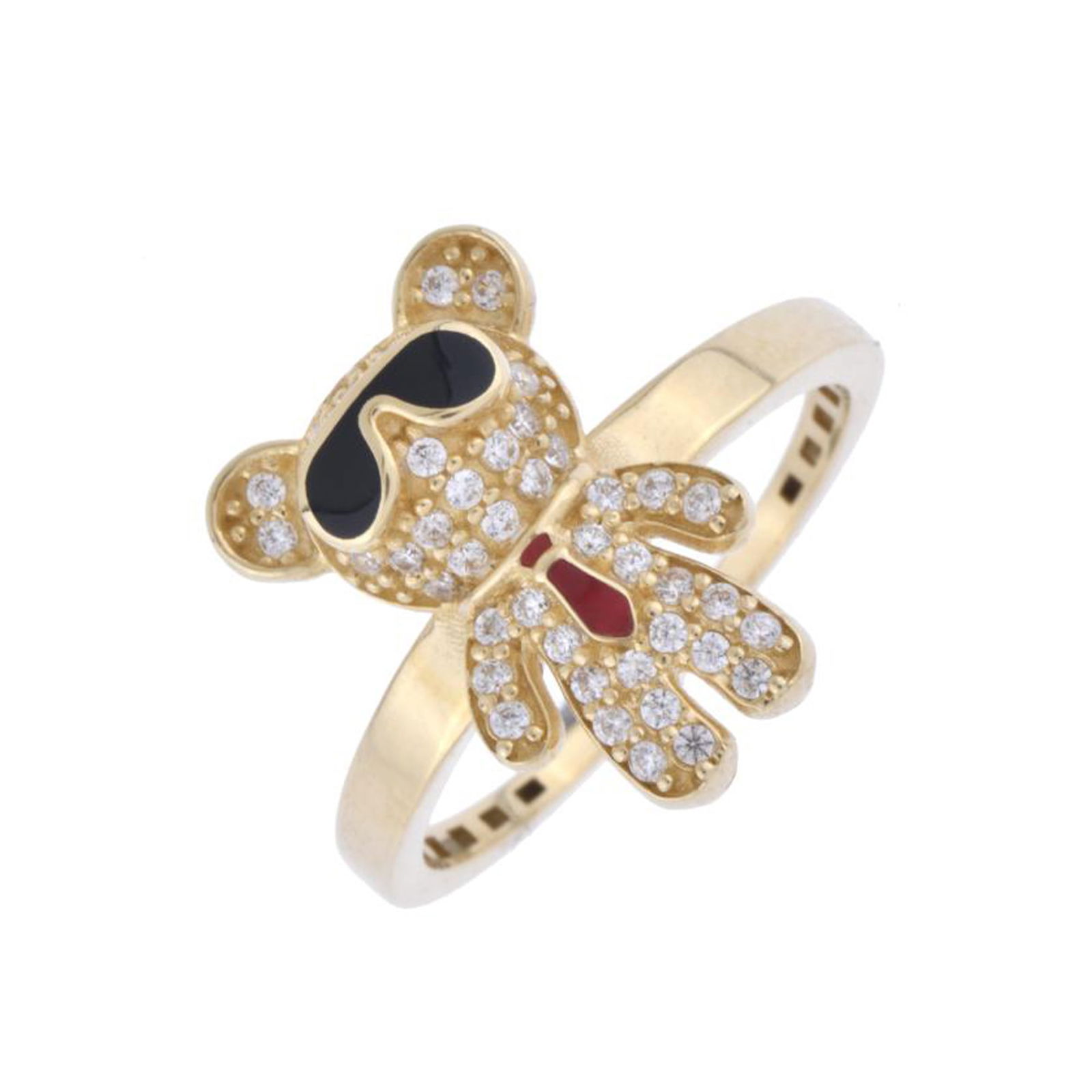 Moschino knuckle rings hot sale