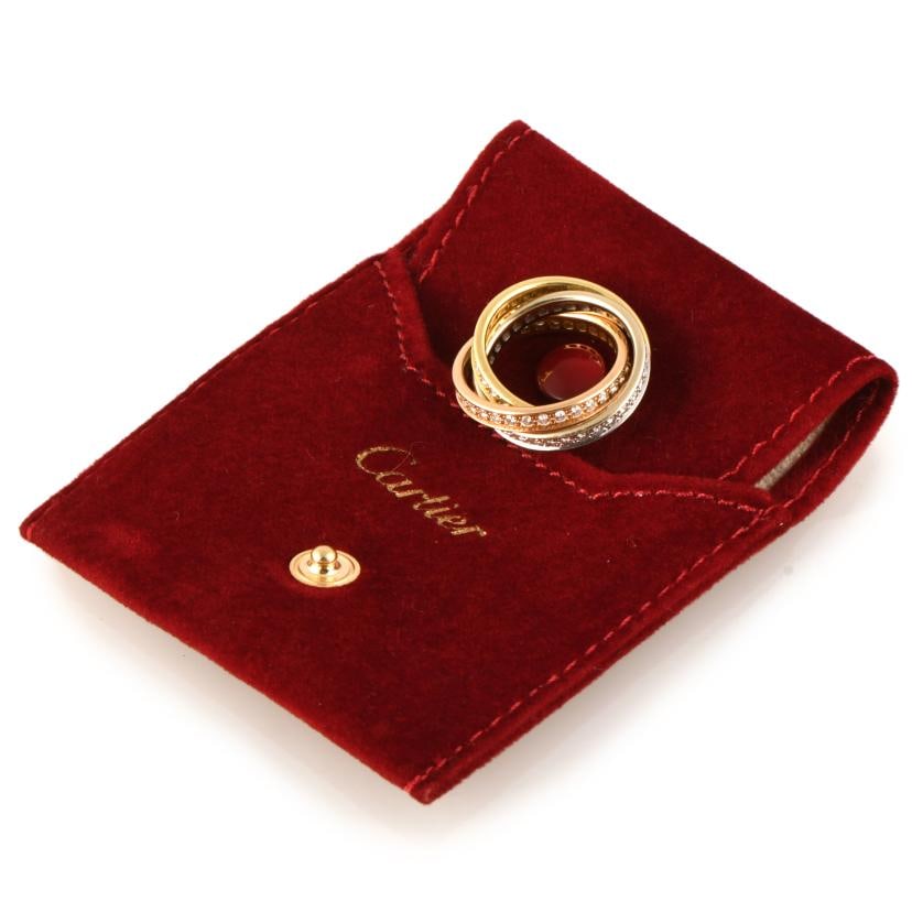 CARTIER. Tricolour ‘Trinity’ wedding ring. (1 of 2)