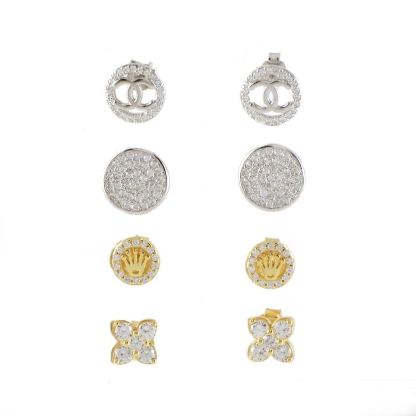 Set of four pairs of earrings. (1 of 1)