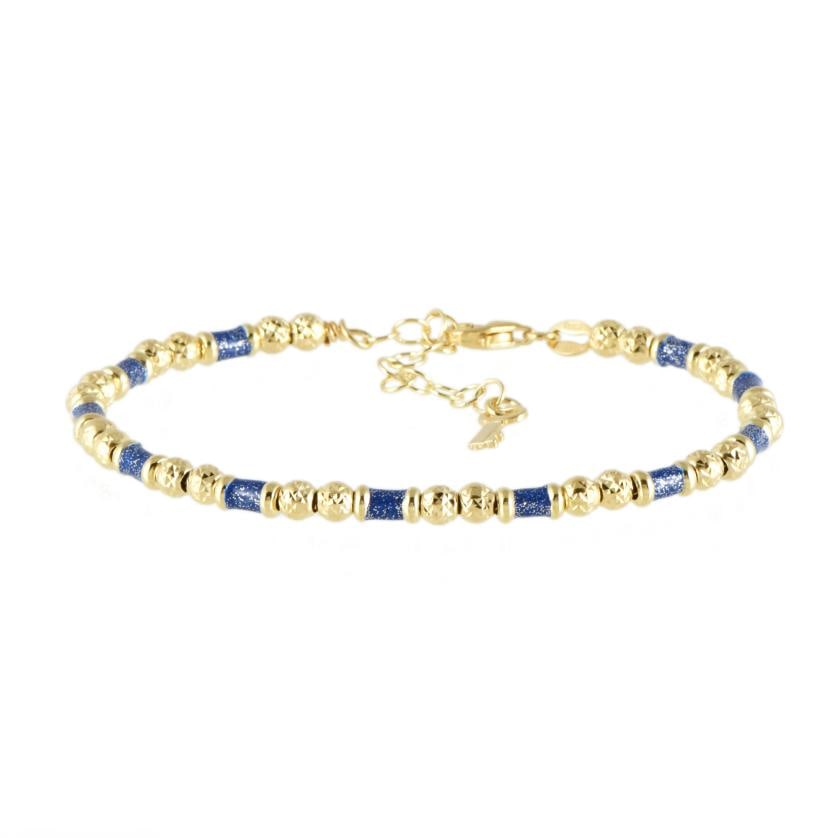 Bracelet with blue enamel. (1 of 2)