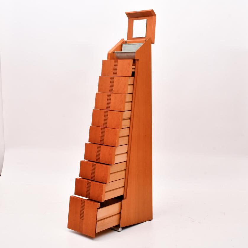 JAUME TRESSERRA (BARCELONA, 1943) ‘Hotel Arts’ chiffonier-jewellery case (1 of 2)