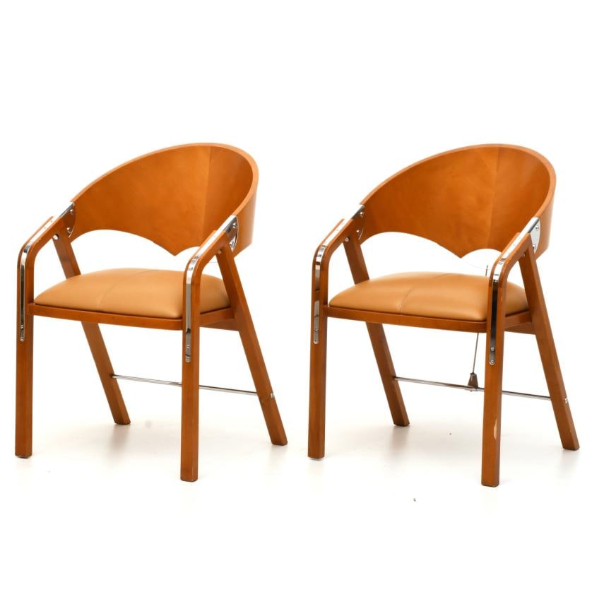 JAUME TRESSERRA (BARCELONA, 1943) Pair of Spinnacker chairs. (1 of 4)