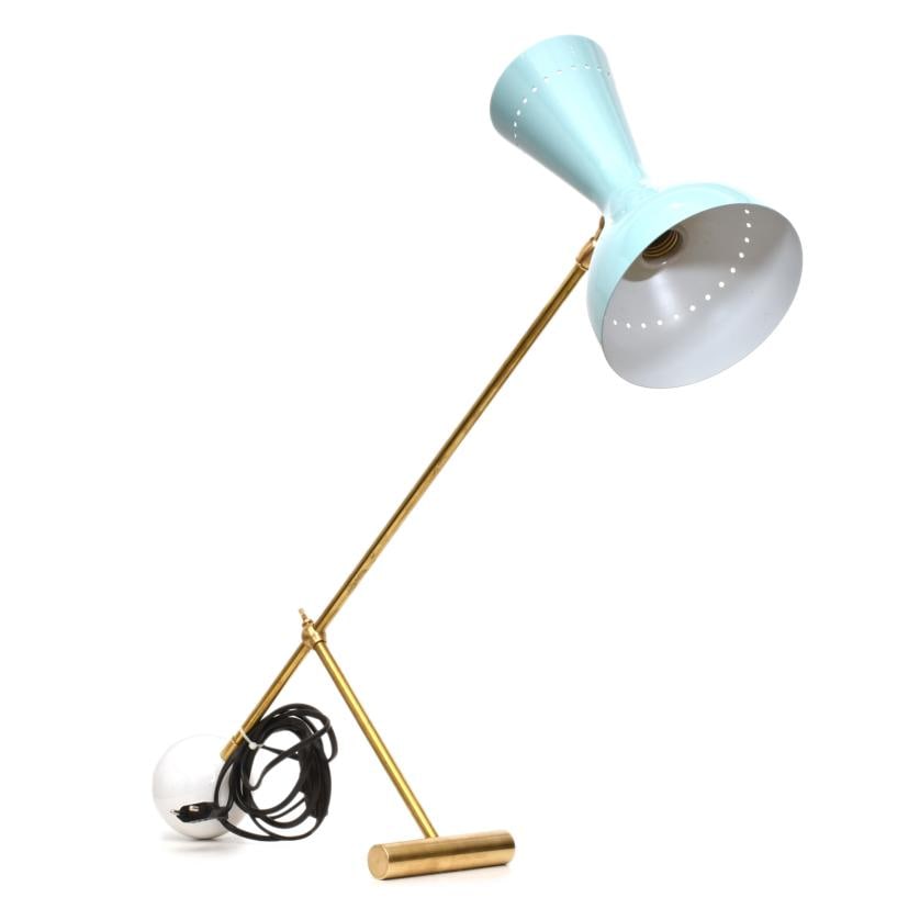 Italian table lamp, mid 20th century. (1 of 4)