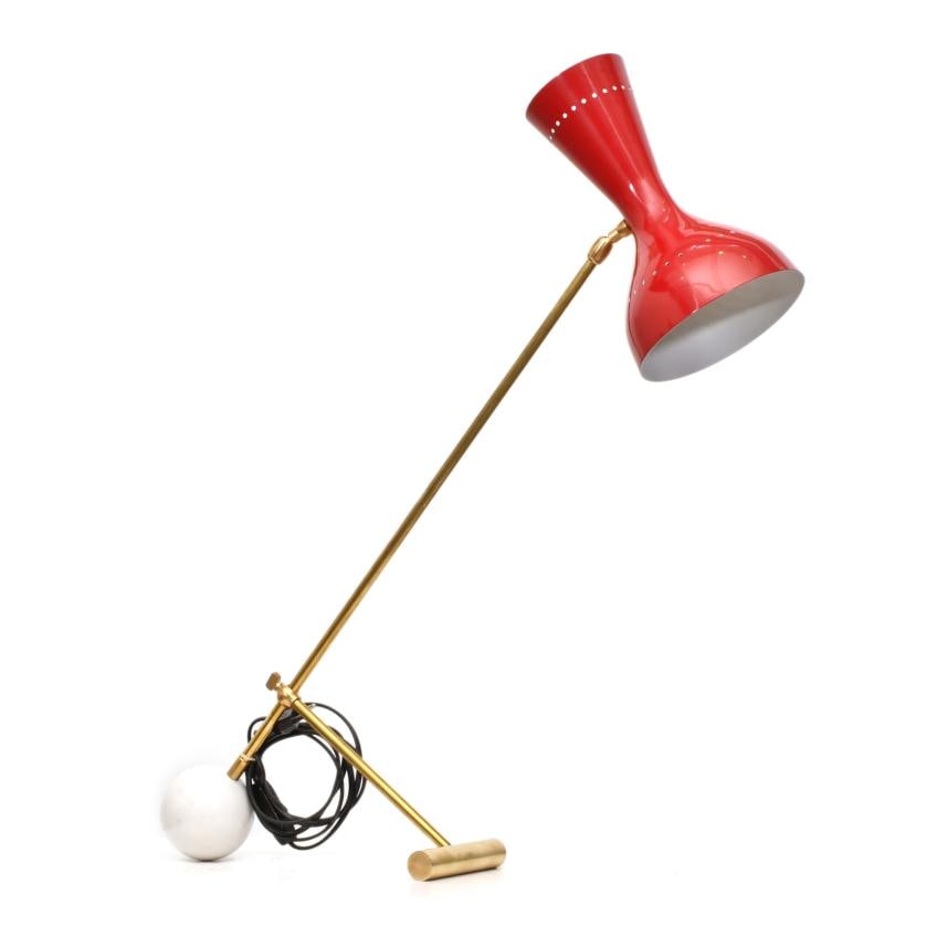 Italian table lamp, mid 20th century. (1 of 4)