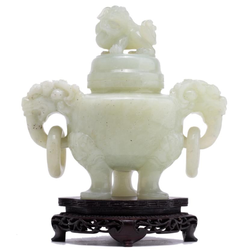 20TH CENTURY CHINESE SCHOOL. Incense burner. (1 of 2)