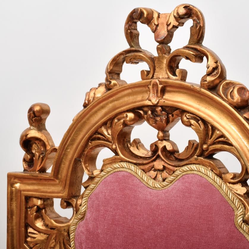 Pair of Historicist chairs, 20th century. (1 of 6)