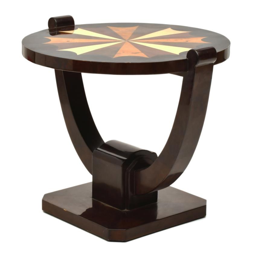 Side table, Art Deco style, 20th century. (1 of 2)