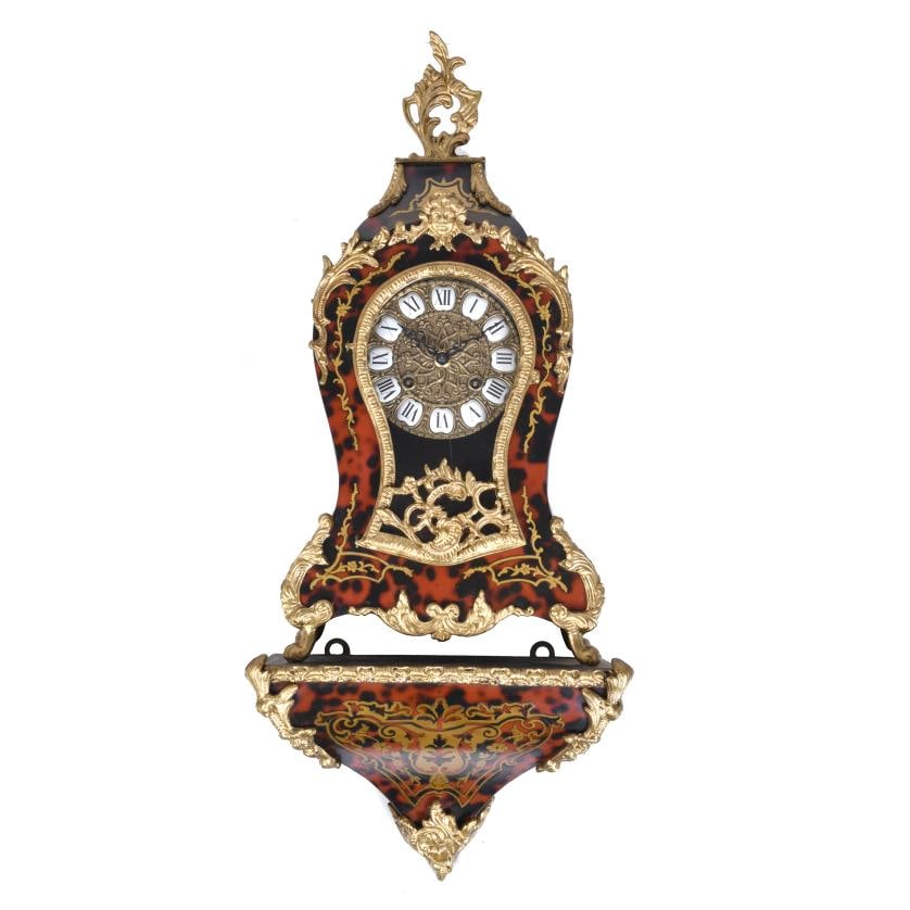 Napoleon III style table clock, 20th century. (1 of 8)