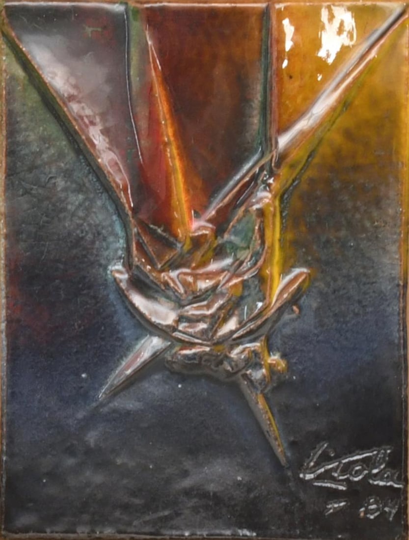 MANUEL VIOLA (1916-1987). Ceramic, 1984. (1 of 4)