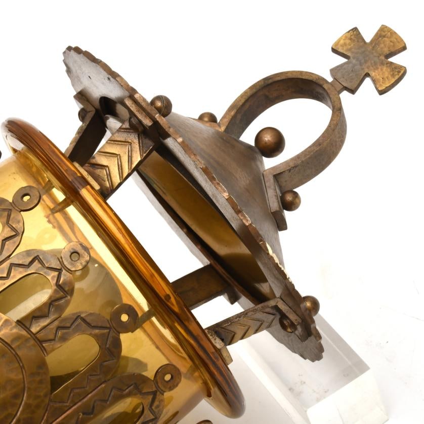 Art Deco style wall lamp, 20th century. (1 of 3)