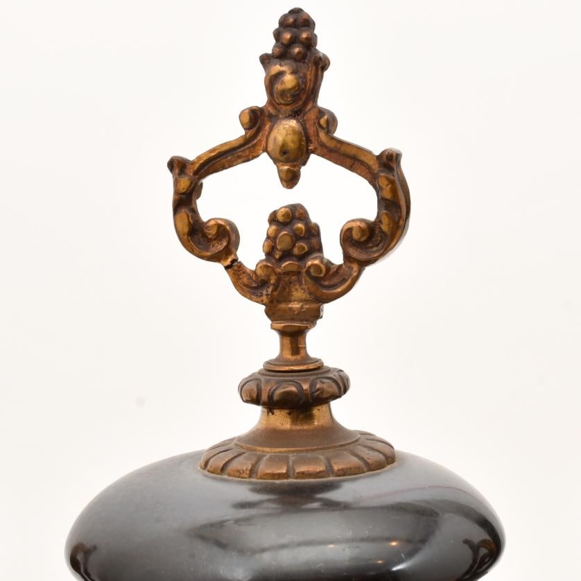 Belle Epoque clock and candelabra, circa 1900. (1 of 4)