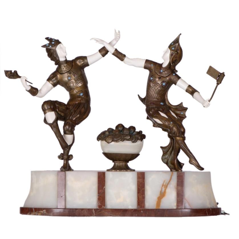 AFTER MODELS BY CHARLES RAPHAËL PEYRE (1872 - 1949). 'Youth'. (1 of 5)