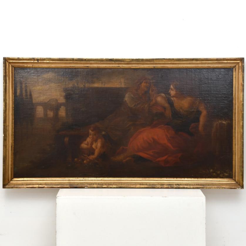 18TH CENTURY SPANISH SCHOOL. ‘Vertumnus and Pomona’. (1 of 4)