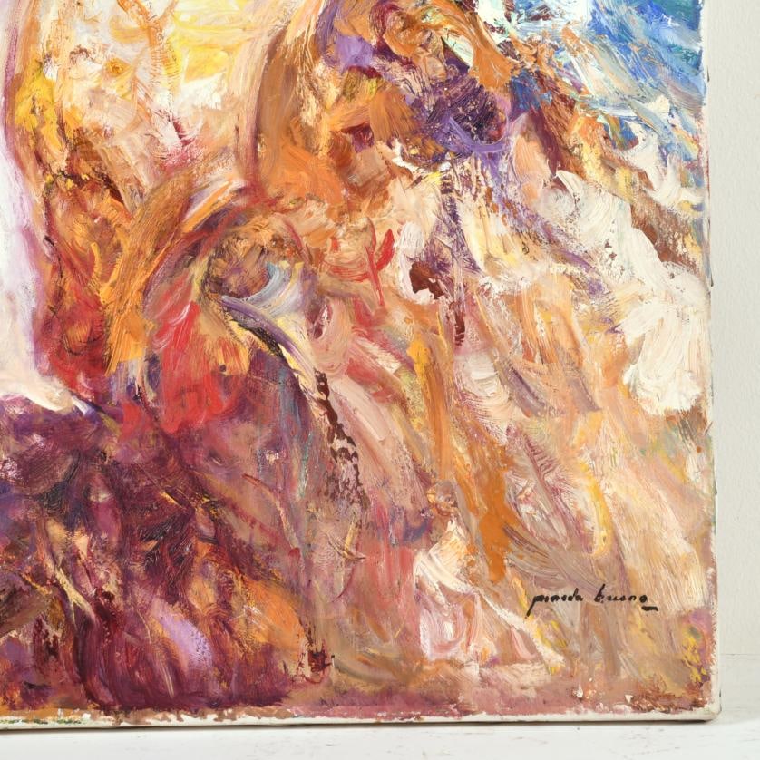 JOSÉ ANTONIO PINEDA BUENO (1950). 'Rocas y mar'. (1 of 2)