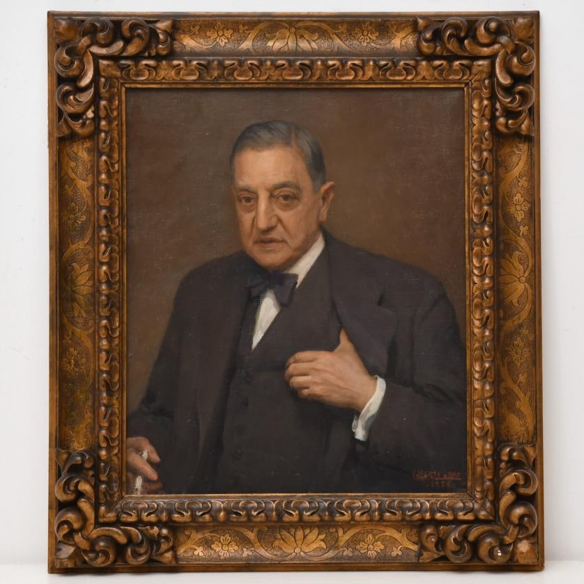 LUIS MARTI GRAS (1887-1961). 'Portrait of a gentleman', 1936. (1 of 4)