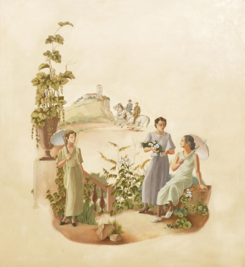 XAVIER NOGUÉS (1873-1940). 'Estiu', 1936. (1 of 4)