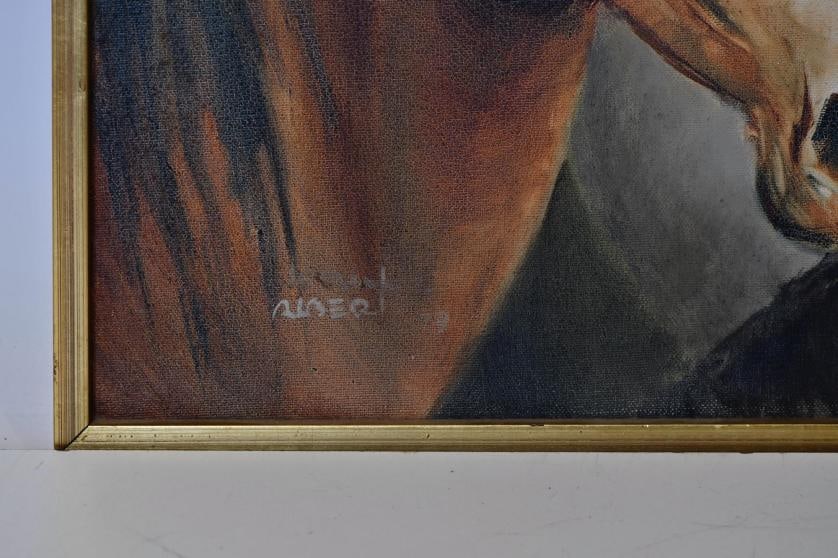 JOAN ALBERT (1919-?) 'Horses'. (1 of 4)