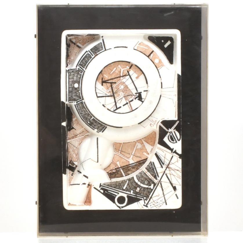 JOAN VILACASAS (1920-2007). 'Planimetría 76. XXII', 1971. (1 of 3)