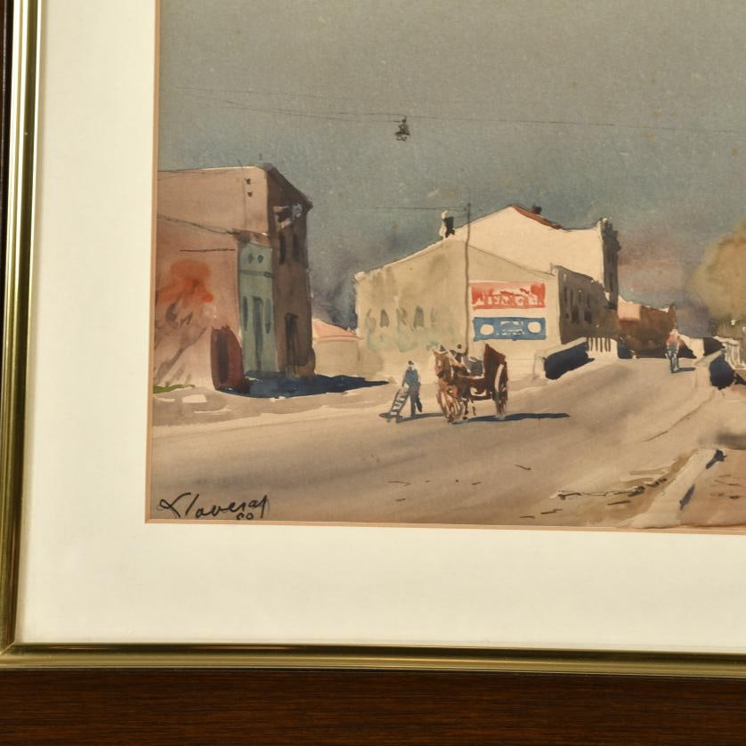 FREDERIC LLOVERAS HERRERA (1912-1983). 'Road'. (1 of 2)