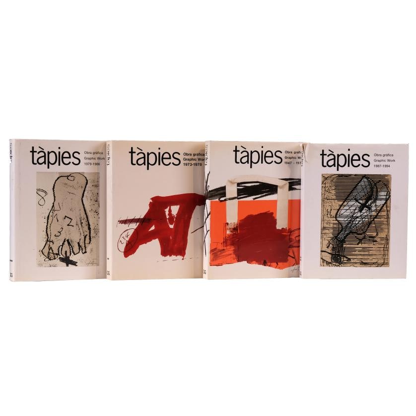 TÀPIES. OBRA GR?FICA. 4 VOLUMES. (1 of 1)