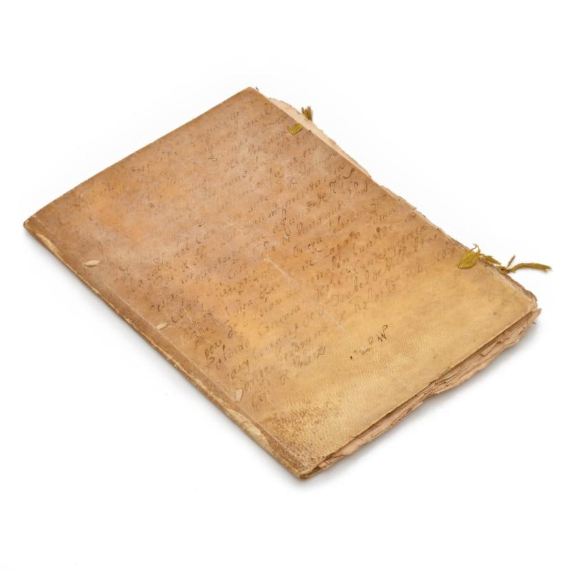 Set of court documents, 17th–18th century. (1 of 2)