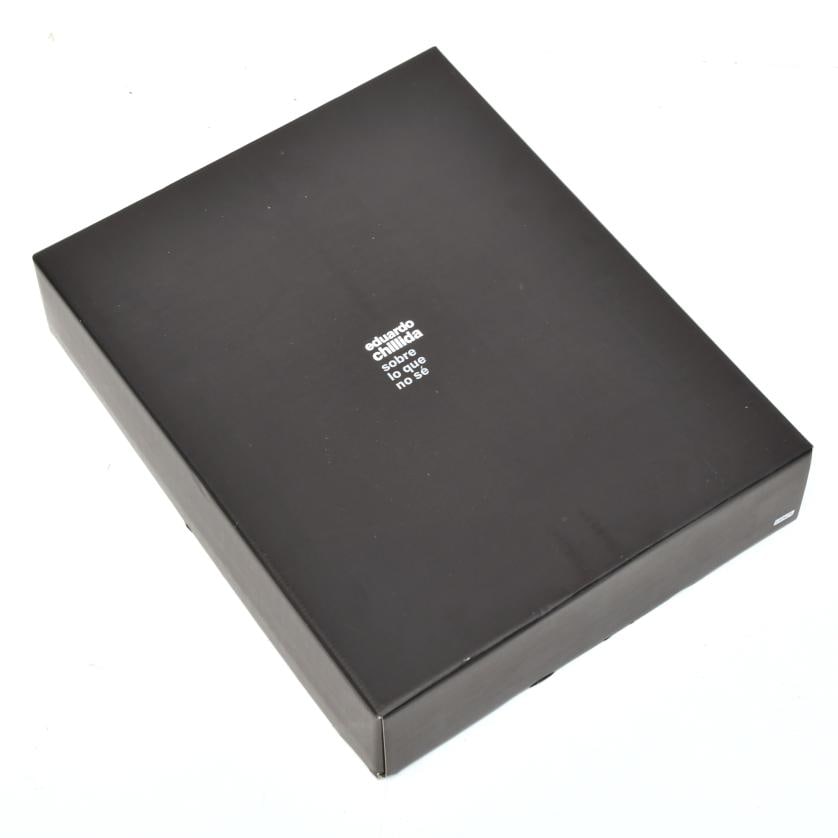 EDUARDO CHILLIDA (1924-2002) 'Sobre lo que no sé'. (1 of 3)