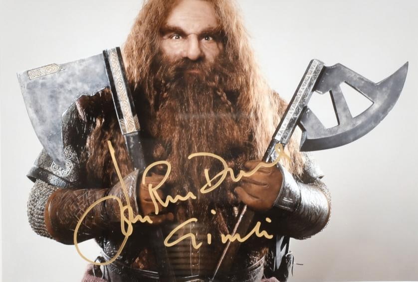 Marie Campbell. Gimli in ‘The Lord of the Rings’, 2001. (1 of 3)