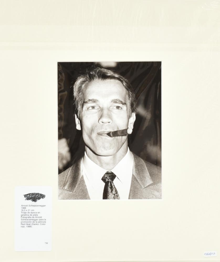 Arnold Schwarzenegger. 1988. (1 of 1)