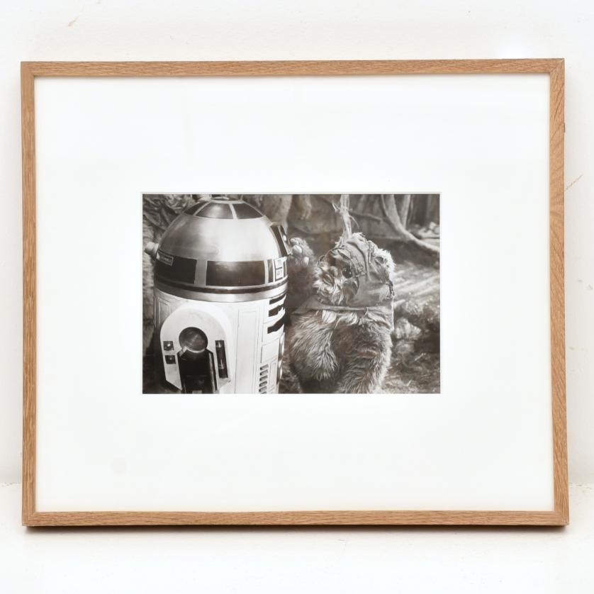 Albert Clarke. Kenny Baker (R2D2) in 'Return of the Jedi'. 1983. (1 of 3)