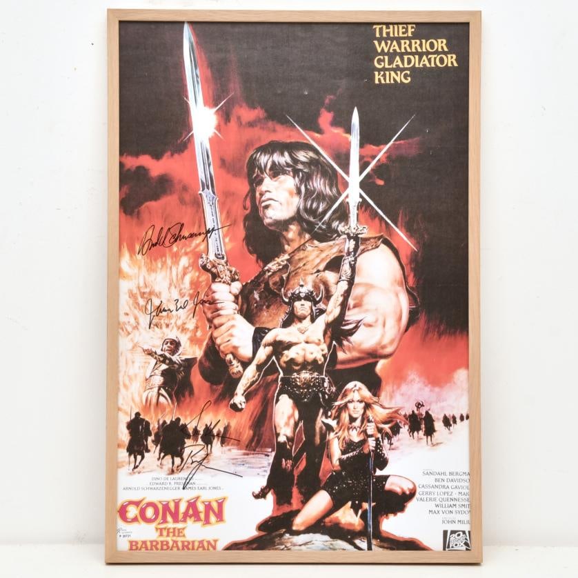 Renato Casaro (Treviso, 1935). Conan the Barbarian. 1982. (1 of 4)