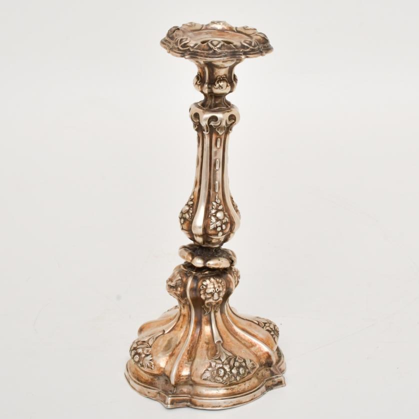 Pair of Victorian candlesticks. (1 of 2)