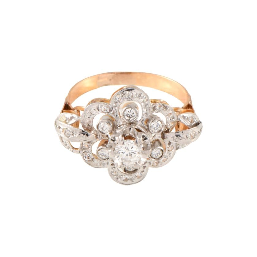 Diamonds ring, 1940's. (1 of 2)