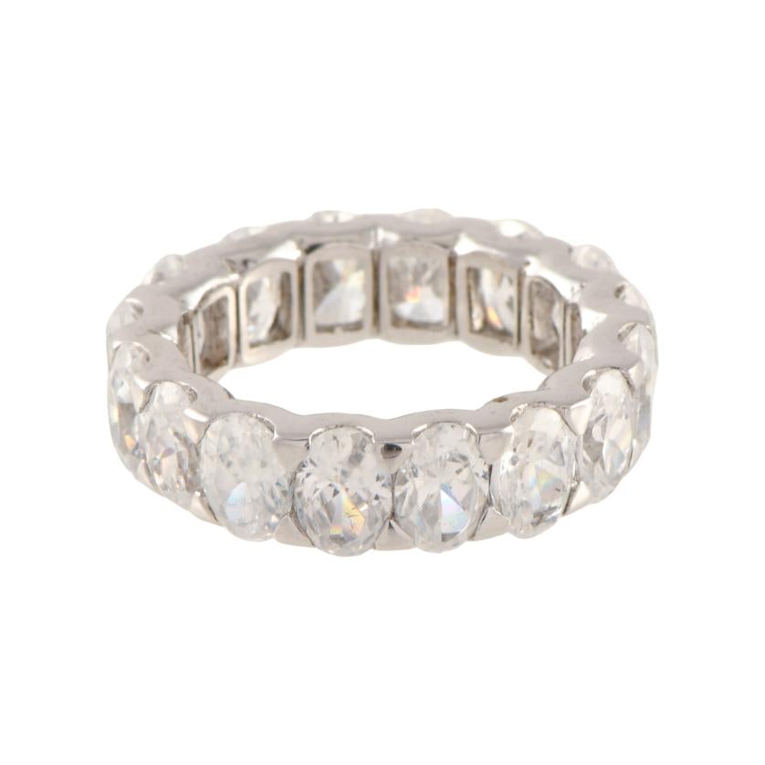 Full wedding ring with zircons. (1 of 1)