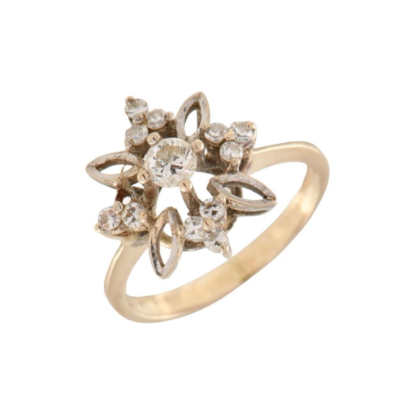 Rosette ring, 1960's. (1 of 2)