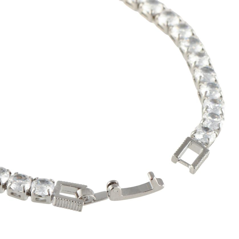 Riviére bracelet with zircons. (1 of 3)