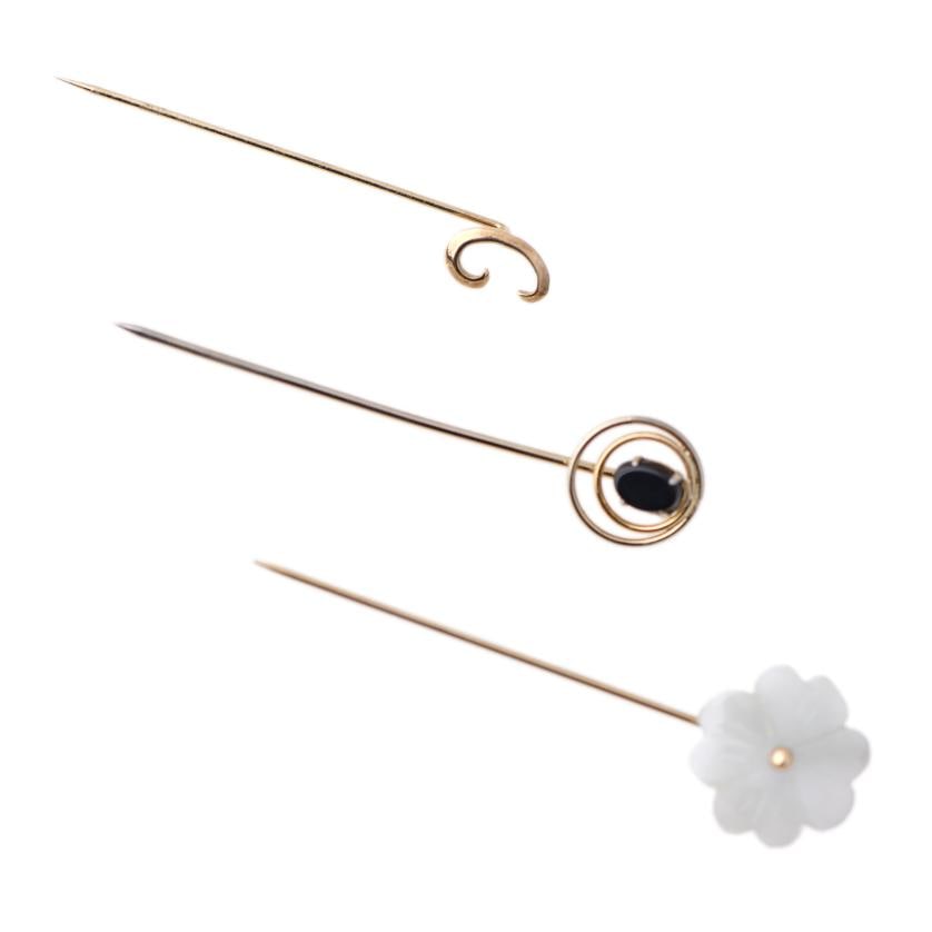 Set of three tie pins (1 of 1)